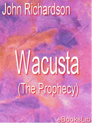 cover image of Wacusta